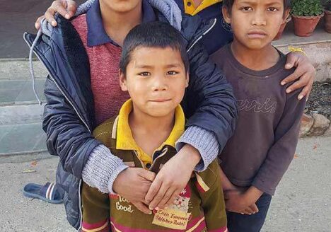 Green Little Fingers in Kathmandu, Nepal