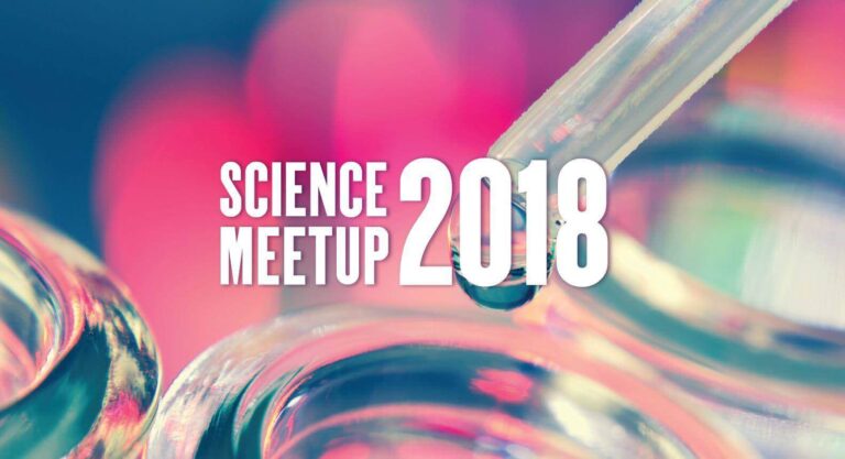 Kungliga Vetenskapsakademien. Science Meetup logo.