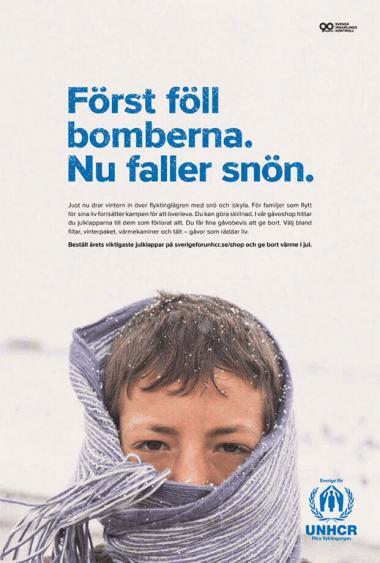 UNHCR annons i SvD