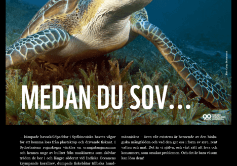 Frilans copywriter Ola Gatby för WWF